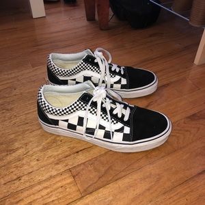 Vans Low Rise Checkered Shoes